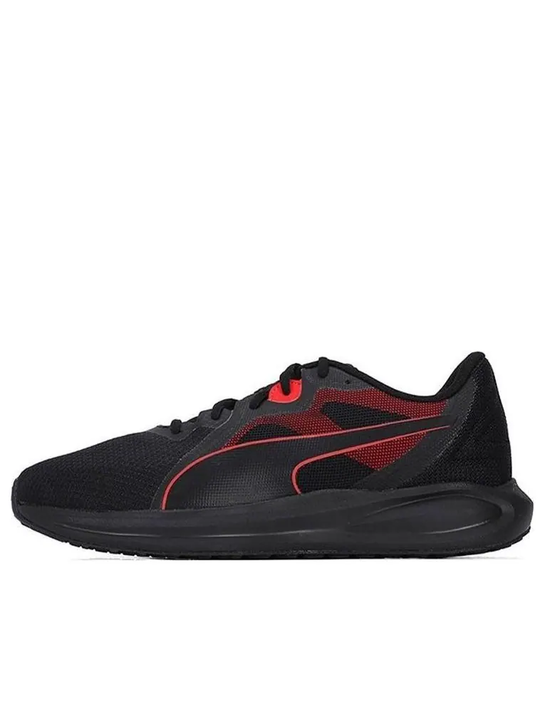 Беговые кроссовки PUMA Twitch Runner 'Black High Risk Red' — изображение 1 из 6, красный