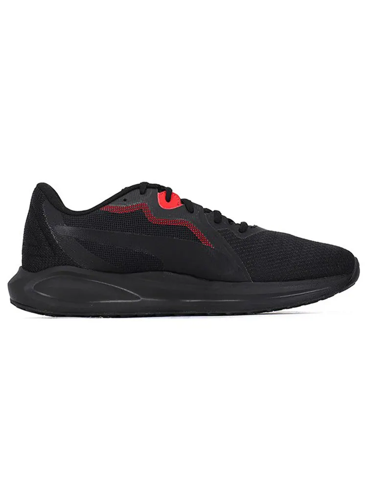Беговые кроссовки PUMA Twitch Runner 'Black High Risk Red' — изображение 2 из 6, красный
