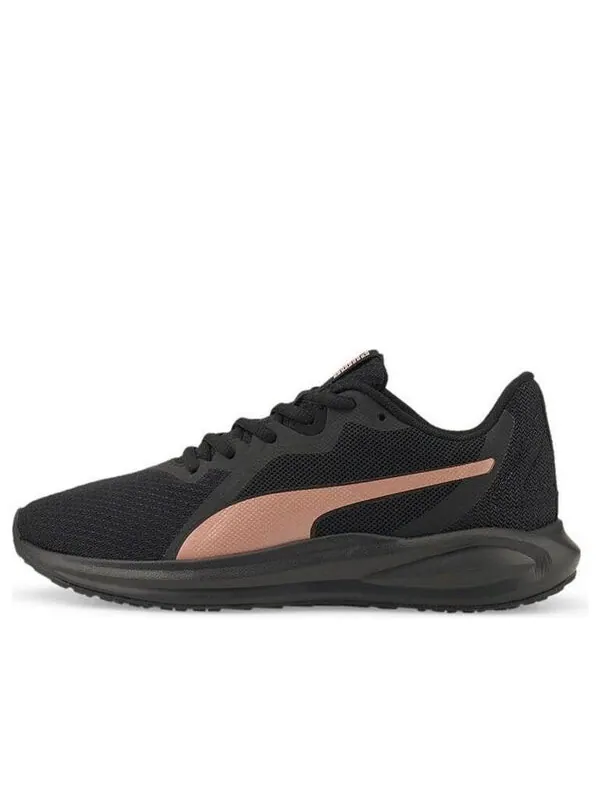 Кроссовки twitch runner 'black rose gold' Puma — изображение 1 из 4, черный/розовый