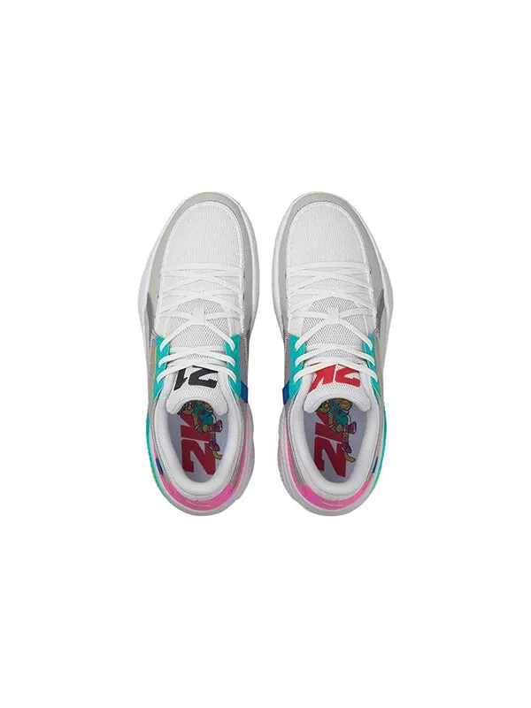 Кроссовки court rider 2k 'white ultra grey' Puma — изображение 3 из 4, белый/зеленый/розовый