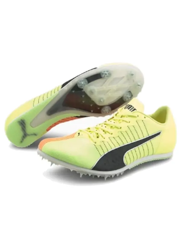 Кроссовки evospeed tokyo future jump track and field 'yellow black' Puma — изображение 2 из 4, желтый/черный