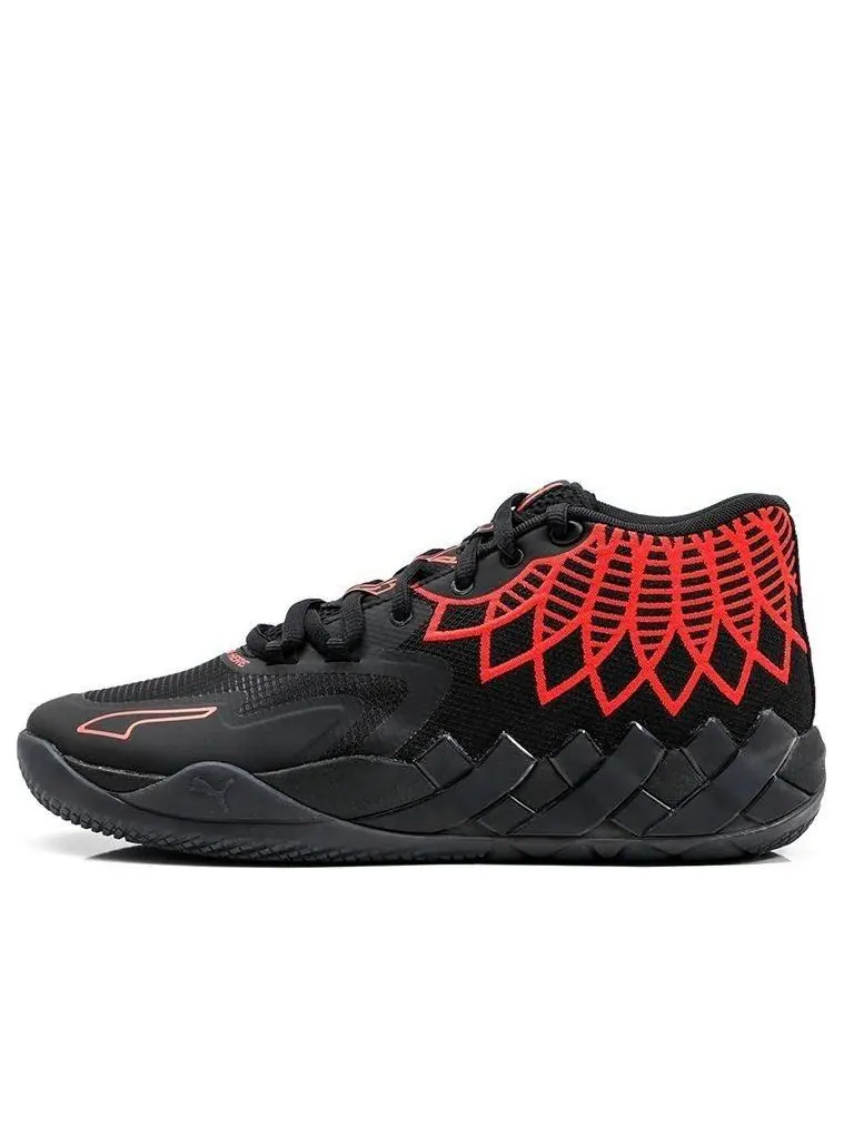 Кроссовки PUMA MB.01 LaMelo Ball 'Black Red Blast' — изображение 1 из 8, красный