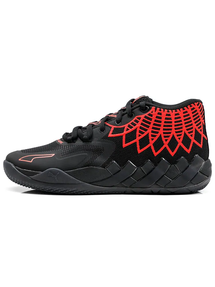 Кроссовки PUMA MB.01 LaMelo Ball 'Black Red Blast' — изображение 2 из 8, красный