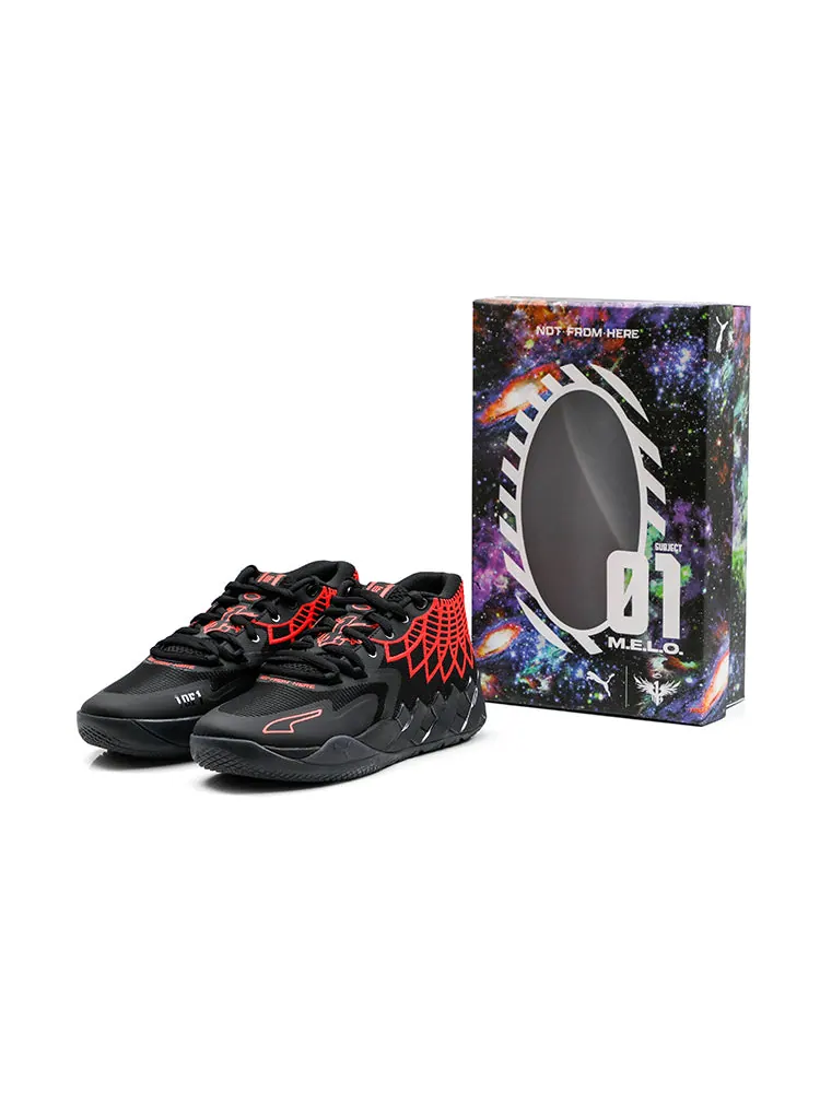 Кроссовки PUMA MB.01 LaMelo Ball 'Black Red Blast' — изображение 8 из 8, красный