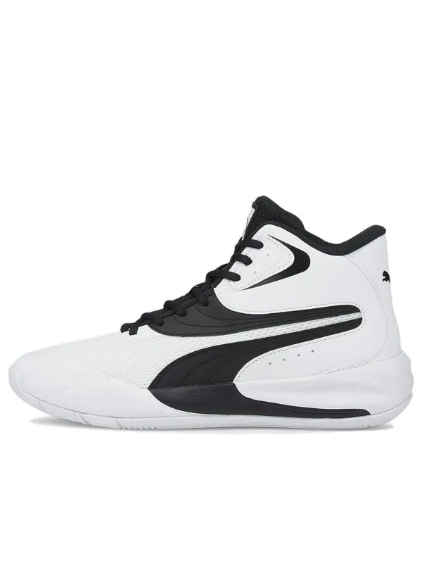 Кроссовки triple mid 'white black' Puma — изображение 1 из 4, белый/черный