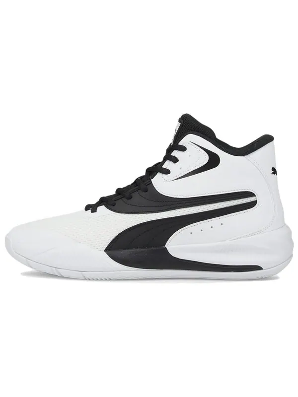 Кроссовки triple mid 'white black' Puma — изображение 2 из 4, белый/черный
