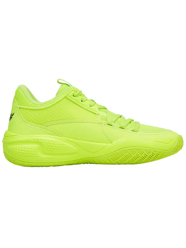 Кроссовки court rider yellow Puma — изображение 2 из 4, желтый