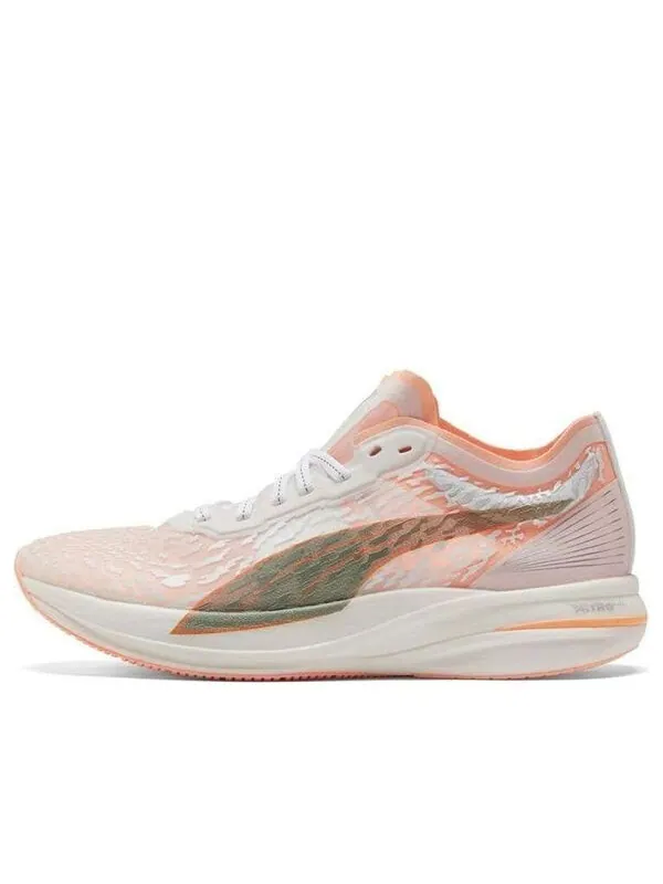 Кроссовки deviate nitro elite 'wildwash' Puma — изображение 1 из 4, оранжевый/белый