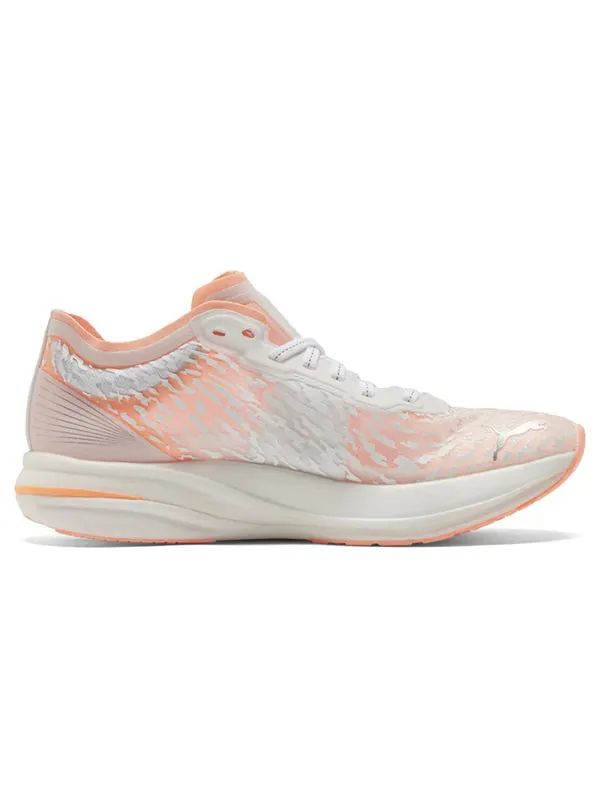 Кроссовки deviate nitro elite 'wildwash' Puma — изображение 2 из 4, оранжевый/белый