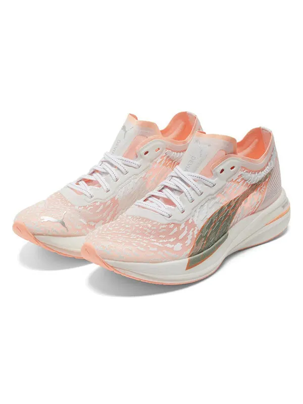 Кроссовки deviate nitro elite 'wildwash' Puma — изображение 3 из 4, оранжевый/белый
