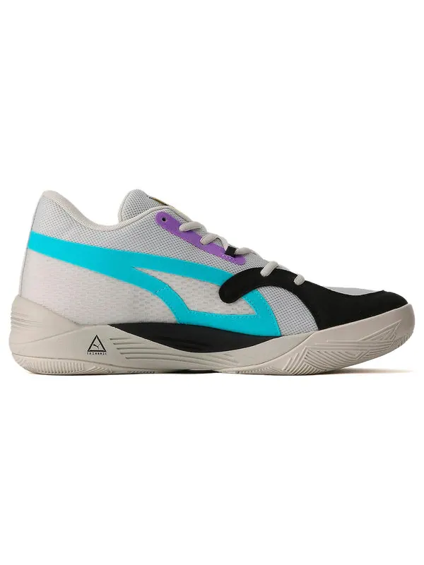 Кроссовки trc blaze court gray black blue Puma — изображение 2 из 4, серый/черный/синий