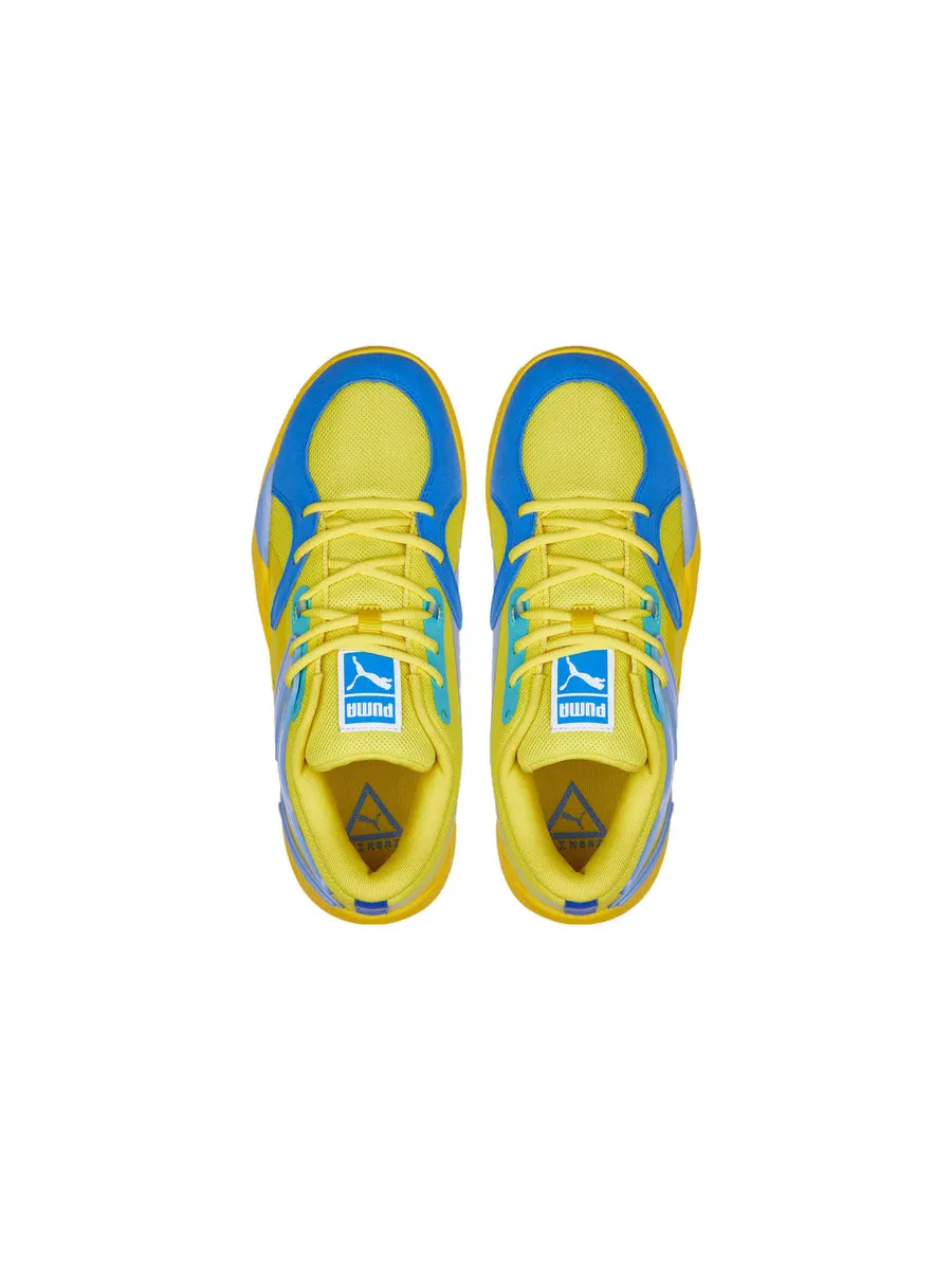Кроссовки PUMA TRC Blaze Court 'Vibrant Yellow' — изображение 4 из 6, желтый