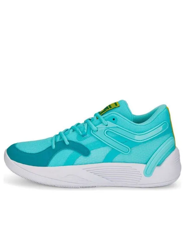 Кроссовки trc blaze court 'elektro aqua' Puma — изображение 1 из 4, голубой/глубокий голубой