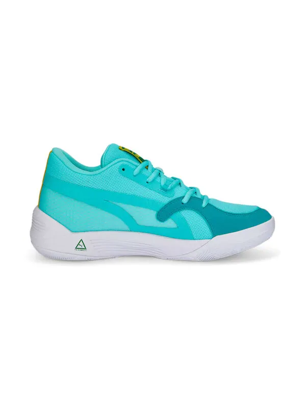 Кроссовки trc blaze court 'elektro aqua' Puma — изображение 2 из 4, голубой/глубокий голубой