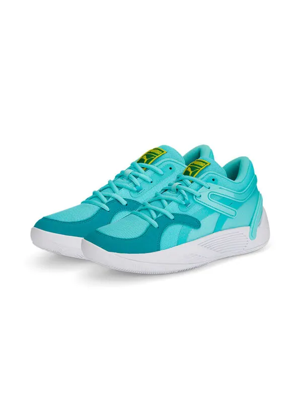 Кроссовки trc blaze court 'elektro aqua' Puma — изображение 3 из 4, голубой/глубокий голубой