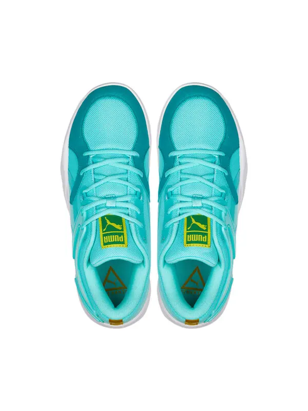 Кроссовки trc blaze court 'elektro aqua' Puma — изображение 4 из 4, голубой/глубокий голубой