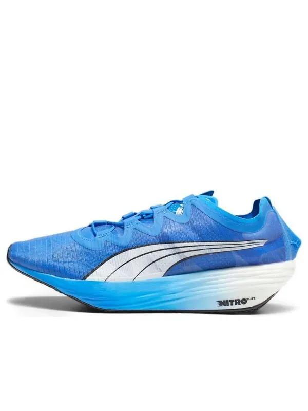 Кроссовки fast-fwd nitro elite 'fire orchid ultra blue mismatch' Puma — изображение 1 из 4, синий/белый