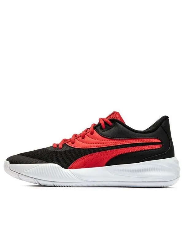 Кроссовки triple low 'black high risk red' Puma — изображение 1 из 4, черный/красный/белый