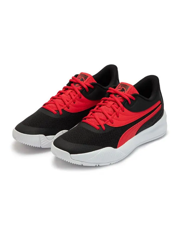 Кроссовки triple low 'black high risk red' Puma — изображение 3 из 4, черный/красный/белый