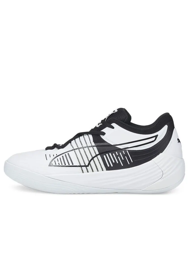 Кроссовки PUMA Fusion Nitro 'White Black' — изображение 1 из 5, белый