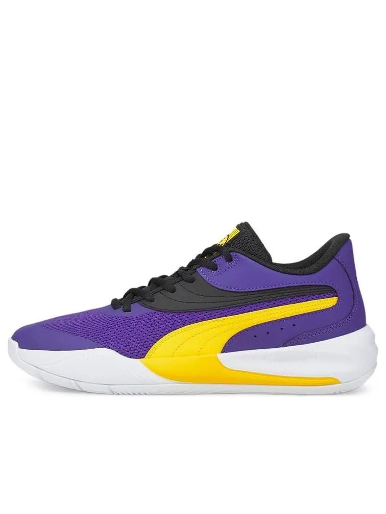 Кроссовки PUMA Triple Basketball 'Prism Violet Spectra Yellow' — изображение 1 из 5, фиолетовый