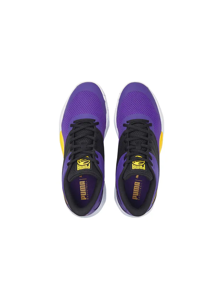 Кроссовки PUMA Triple Basketball 'Prism Violet Spectra Yellow' — изображение 3 из 5, фиолетовый