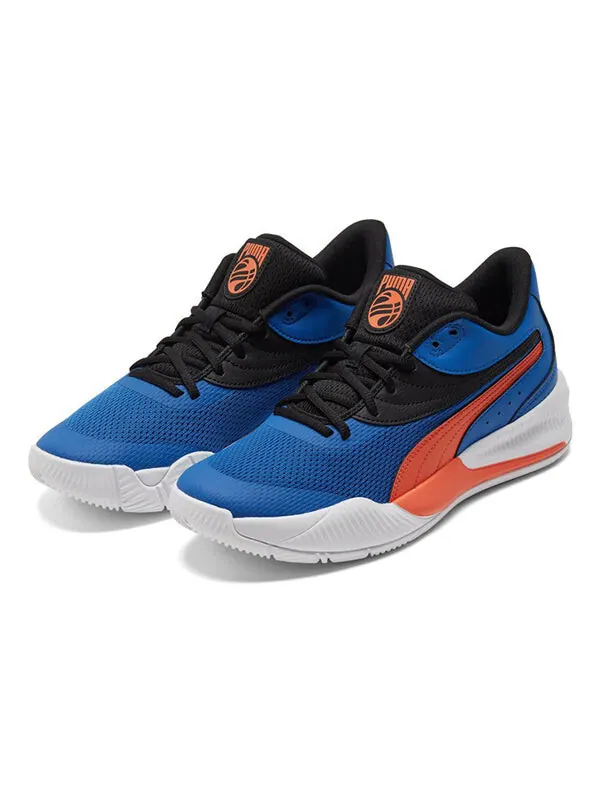 Кроссовки triple basketball 'knicks' Puma — изображение 3 из 4, синий/оранжевый/белый
