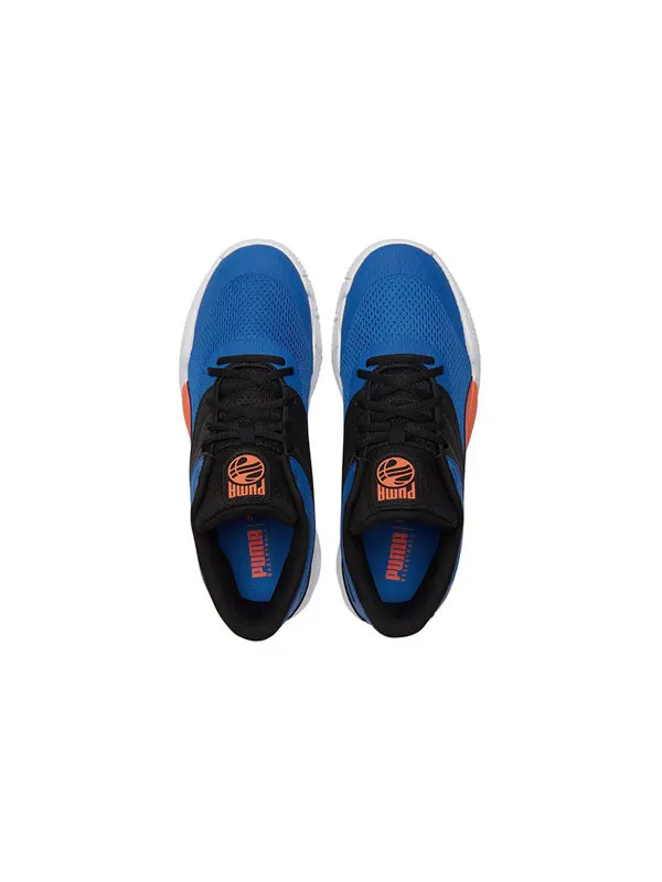 Кроссовки triple basketball 'knicks' Puma — изображение 4 из 4, синий/оранжевый/белый