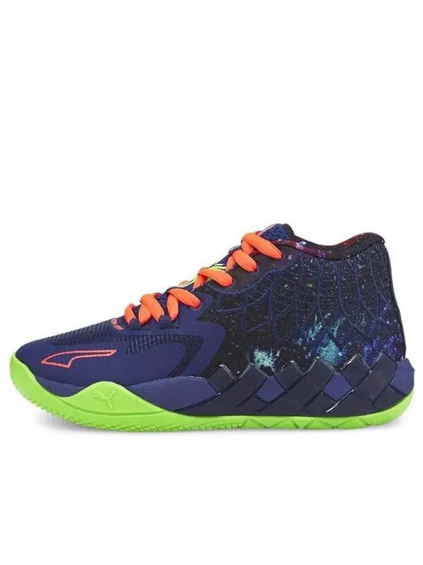 Кроссовки mb.01 lamelo ball 'galaxy' Puma — изображение 1 из 4, синий/зеленый