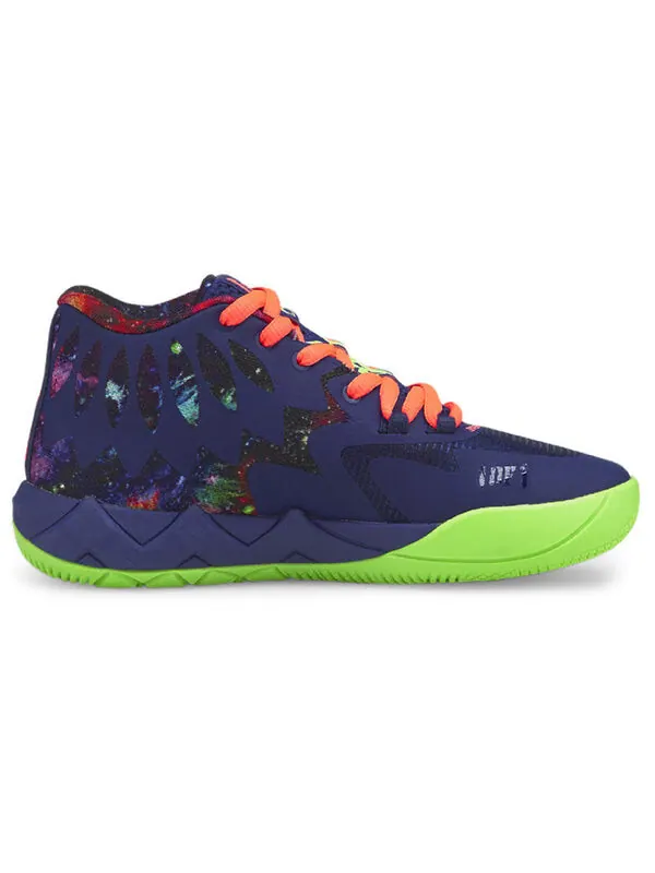 Кроссовки mb.01 lamelo ball 'galaxy' Puma — изображение 2 из 4, синий/зеленый