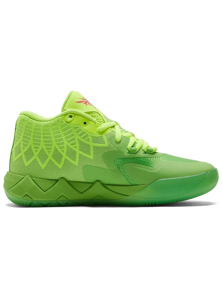 Кроссовки PUMA x Rick and Morty MB.01 LaMelo Ball 'Red Green' — изображение 3 из 8, красный