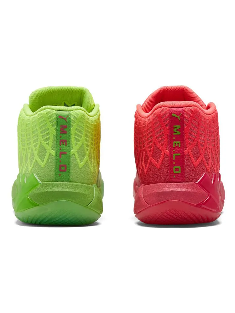 Кроссовки PUMA x Rick and Morty MB.01 LaMelo Ball 'Red Green' — изображение 6 из 8, красный