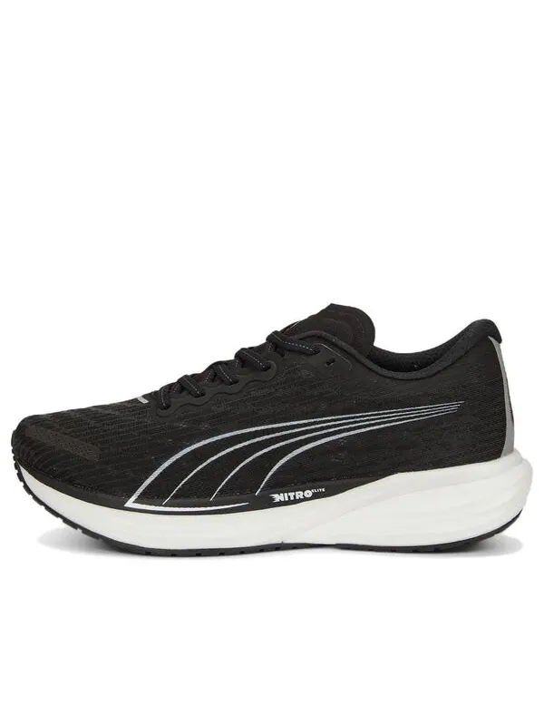 Кроссовки deviate nitro 2 'black white' Puma — изображение 1 из 4, черный/белый