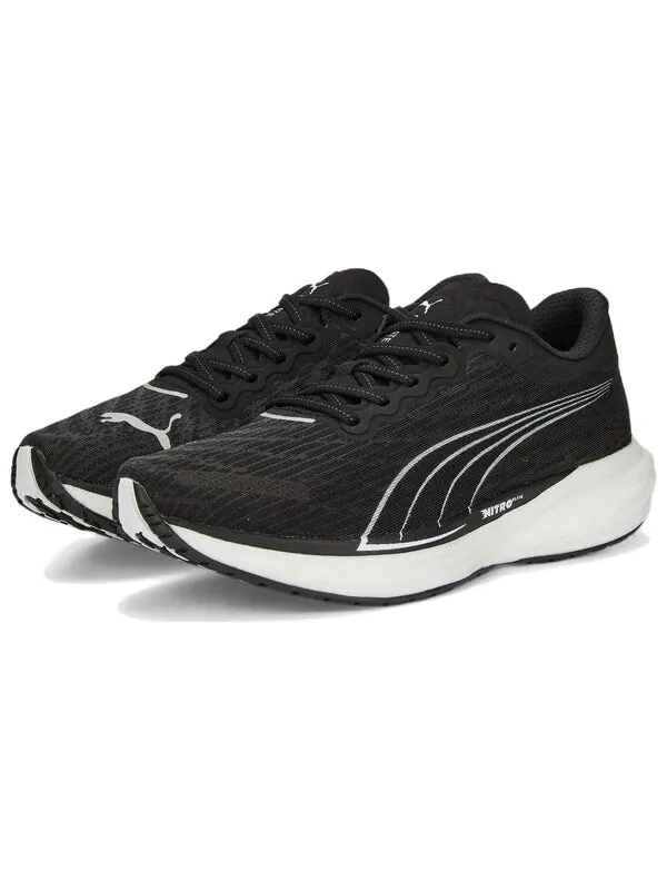 Кроссовки deviate nitro 2 'black white' Puma — изображение 3 из 4, черный/белый