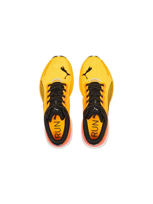 Кроссовки deviate nitro 2 'sunset glow sun stream black' Puma — изображение 4 из 4, желтый/оранжевый/черный