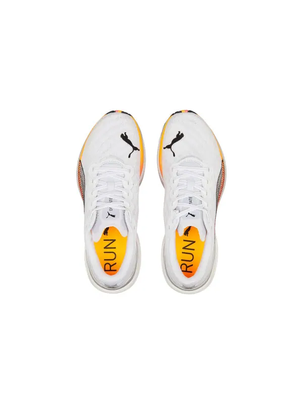 Кроссовки deviate nitro 2 'white sunset glow' Puma — изображение 4 из 4, белый/черный/желтый
