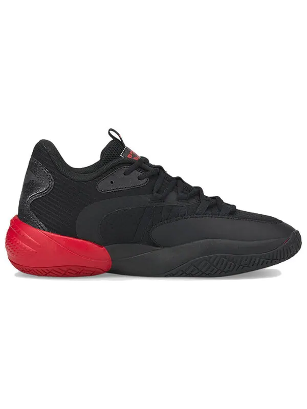 Кроссовки batman x court rider 2.0 'black barbados cherry' Puma — изображение 3 из 4, черный/красный