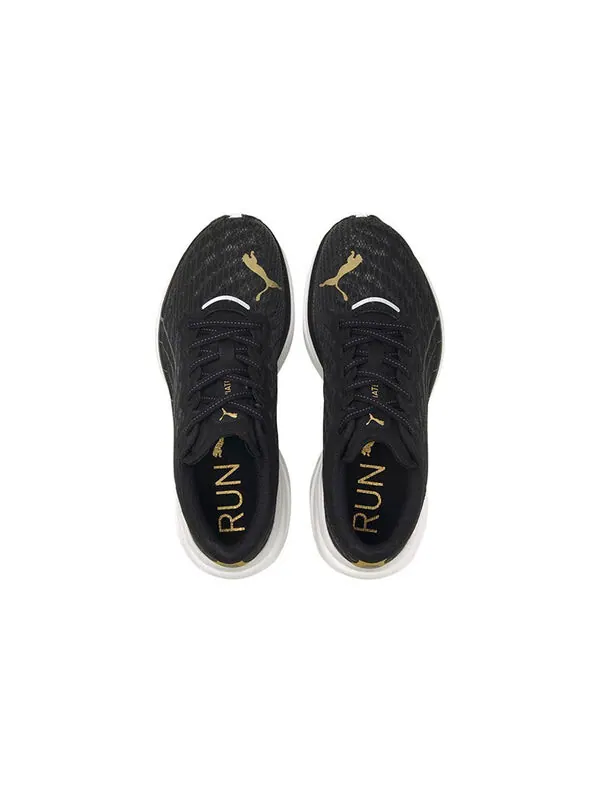 Кроссовки deviate nitro 2 'black team gold' Puma — изображение 2 из 4, черный/белый