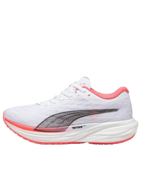 Кроссовки deviate nitro 2 'white fire orchid' Puma — изображение 1 из 4, белый