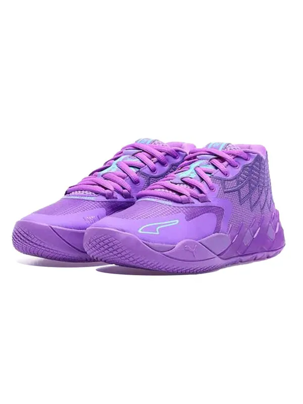 Кроссовки mb.01 lamelo ball 'queen city' Puma — изображение 2 из 4, фиолетовый/синий