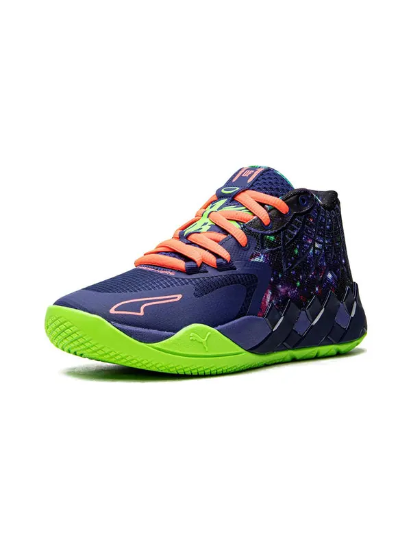Кроссовки mb.01 lamelo ball 'galaxy' Puma — изображение 2 из 4, синий/зеленый