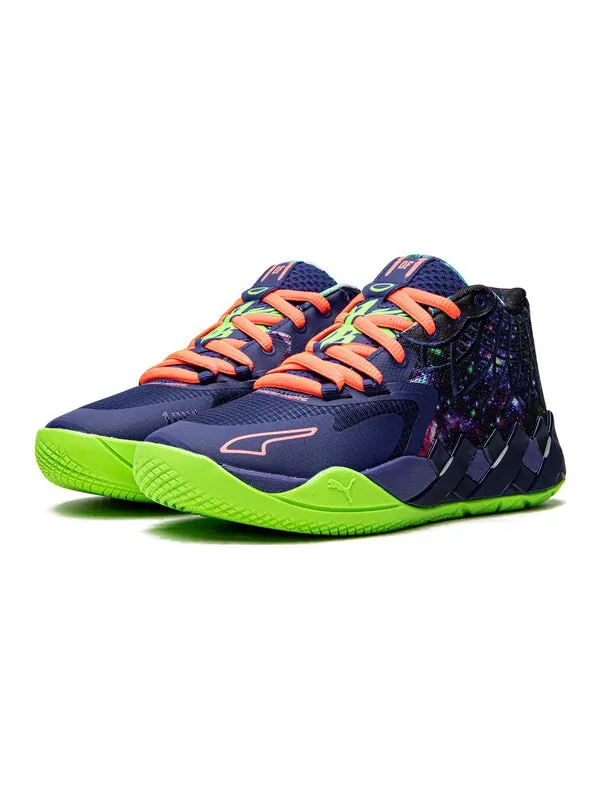 Кроссовки mb.01 lamelo ball 'galaxy' Puma — изображение 3 из 4, синий/зеленый