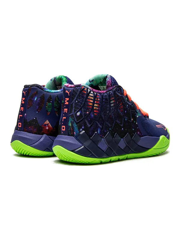 Кроссовки mb.01 lamelo ball 'galaxy' Puma — изображение 4 из 4, синий/зеленый