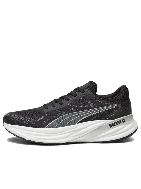 Кроссовки magnify nitro 2 'black silver' Puma — изображение 1 из 4, черный/серебристый
