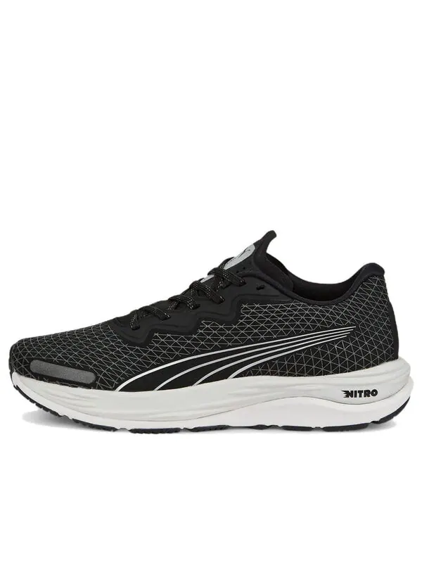 Кроссовки velocity nitro 2 wtr 'black white' Puma — изображение 1 из 4, черный/белый