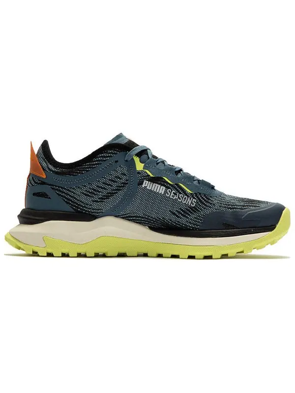 Кроссовки voyage nitro 2 'blue wash orange brick' Puma — изображение 2 из 4, синий/оранжевый/черный