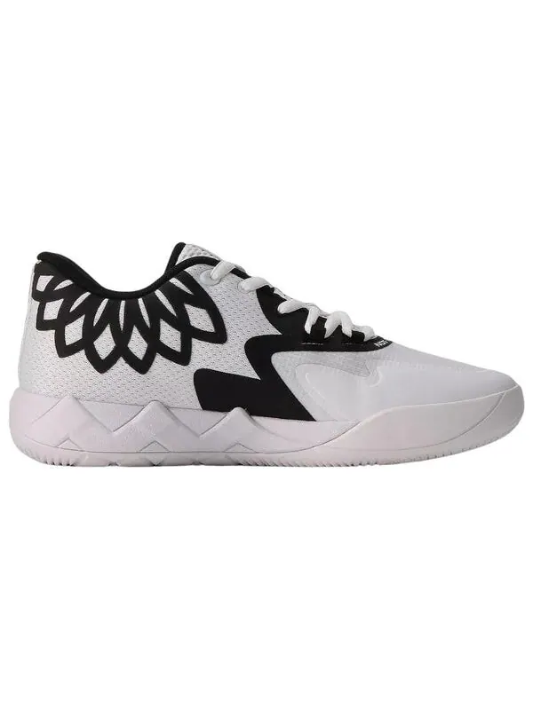 Кроссовки mb.01 low lamelo ball 'team colors - white black' Puma — изображение 2 из 4, белый/черный