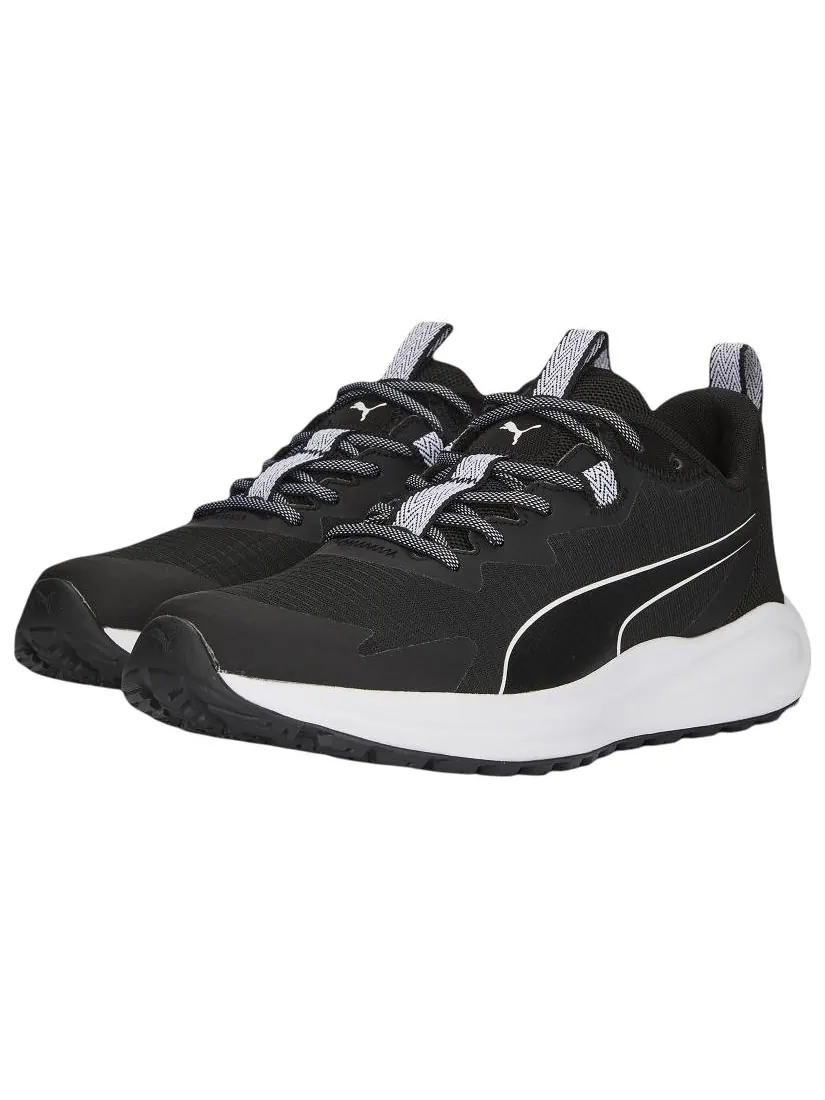 Беговые кроссовки PUMA Twitch Runner Trail 'Black White' — изображение 3 из 5, черный
