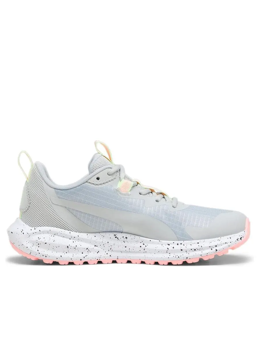 Кроссовки PUMA Twitch Runner Trail 'Light Grey Pink' — изображение 2 из 6, серый