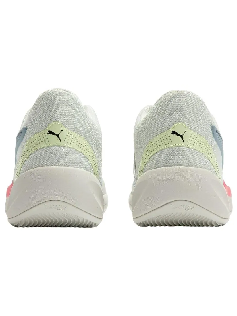 Кроссовки PUMA Rise Nitro 'Glacier Grey Sunset Pink' — изображение 5 из 6, серый